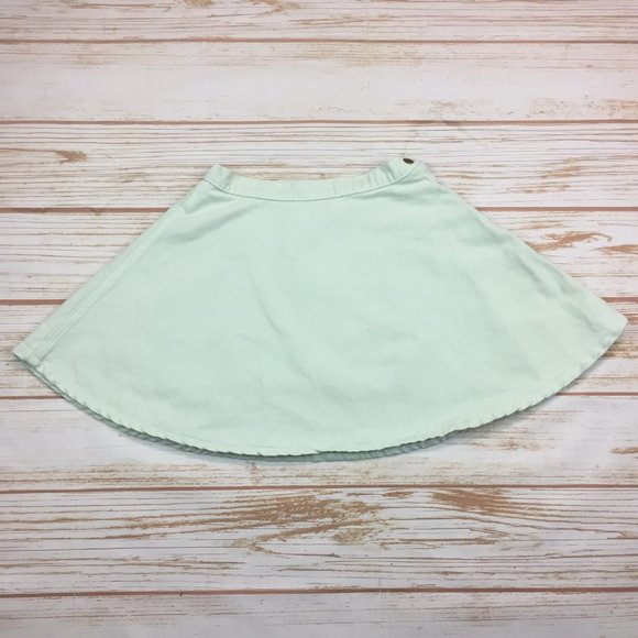 American Apparel Dresses & Skirts - American Apparel Green High Waist Skater Skirt